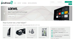 Desktop Screenshot of andrea.nl